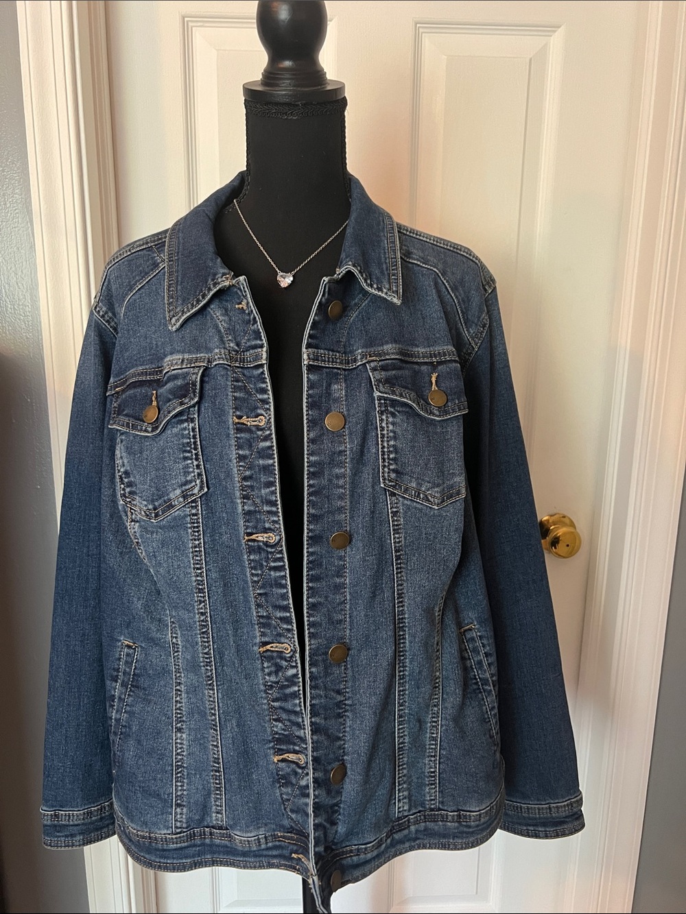 Westport Dark Blue Denim Jean Jacket